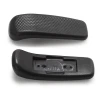 Office Chair Manufacturer  Black Color Fireproof handrail foam customization Pu Arm Pads