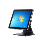 One stop Leabon factory15inch  payment kiosk/cash counting machine/magnetic card reader optional/pos system for petrol station