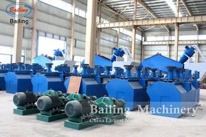 Ore beneficiation plant used gold mining floater machine for sale