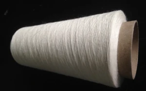 Organic and recycled white 100% ramie yarn
