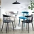 Import Outdoor Furniture modern design Stackable Colorful Plastic Cafe Chairs from China