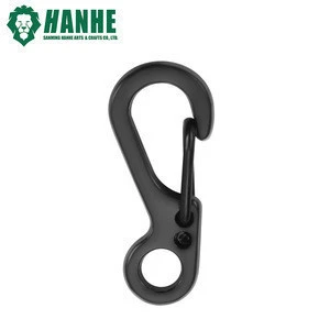 Outdoor tactical survival mini clasp clip EDC hook for paracord keychain backpack camping