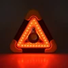 Outdoor Triangle Warning Light USB Rechargeable Solar LED Work Lights For Car