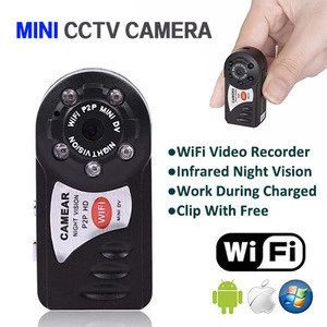 P2P Wireless Control Mini WiFi Camera 480P for IOS android IR Night Vision Micro Video DV Recorder Secret Nanny Cam