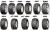 Import passenger car tyres 245/35R20 225/35R20 245/35R19 245/45R18 245/40R18 235/40R18 from China