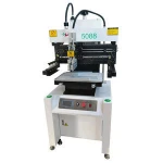 pcb semi automatic solder paste dispenser stencil screen printing machine with good quality