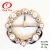 Import Pearl Buckle Custom Alloy Belt Buckle Diamond Belt Buckle With White Pearl from China