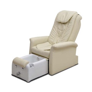 Pedicure Chair Luxury  No Plumbing / Chaise Pedicure Spa Chair with Basin