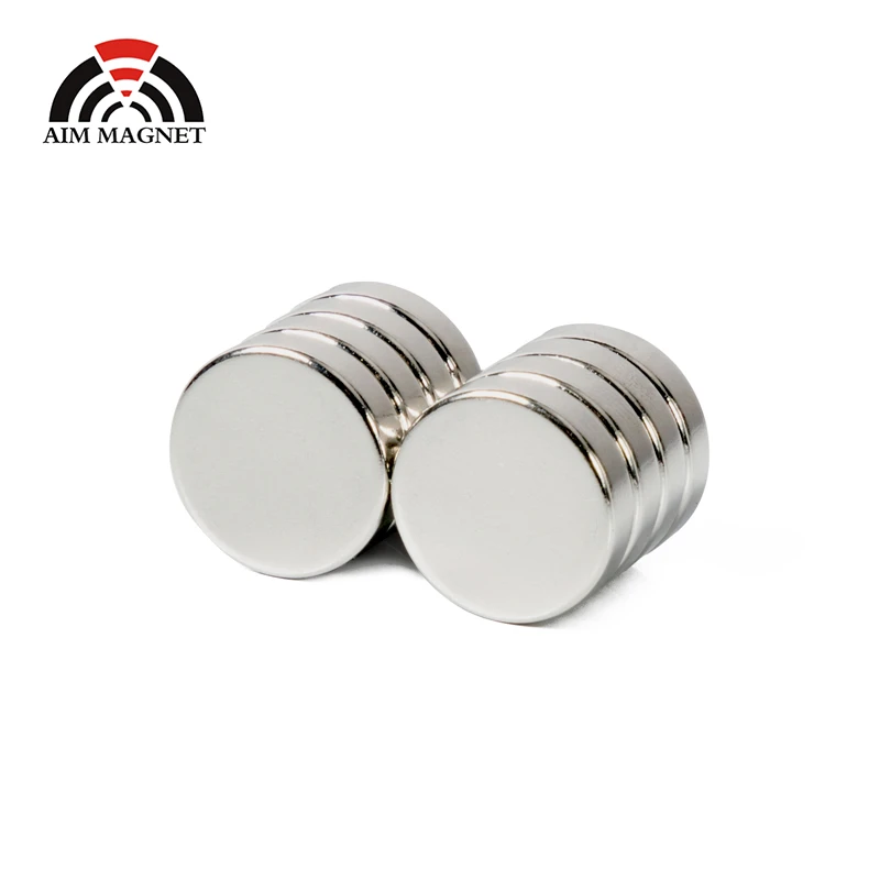 Permanent magnetic materials disc n52 strong neodymium magnet price