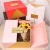 Import Personalized custom clamshell square wedding birthday party gift box from China
