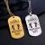 Import Personalized Custom Dog Name Tag Necklace Metal Plain Dog Tag for Decoration from China