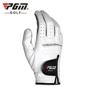 PGM Men Anti-Slip Cabretta Leather Golf Gloves