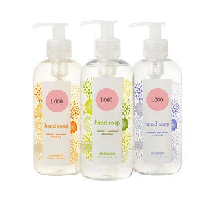 plant-derived cleansers hand sanitizer ultra-gentle, hypoallergenic formula liquid soap