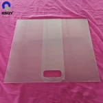 Plastic 1mm 1.5mm Foldable And Portable Desk Guard PET Desk Sneeze Guard