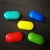 Import Plastic capsule shape 6 cases storage pill box from China