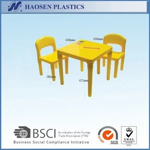Plastic Children Table and Chairs