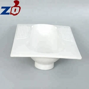 plastic toilet squatting pan