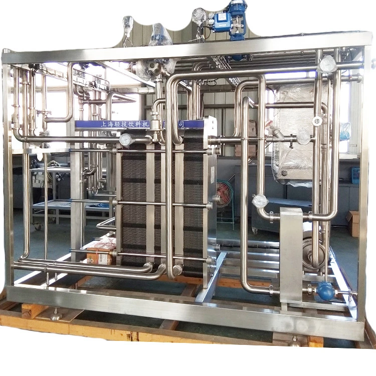 Plate type of pasteurizer milk juice sterilizer machine sterilizing equipment