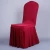 Import Pleated joined-up stretch wedding dining room chair cover from China