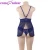 Import Plus Size Blue Flora Lace Sexy Transparent Womens Lingerie Babydoll from China