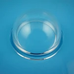 Polish custom clear quartz apparatus per drawing products