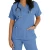 Import Poly/cotton Unisex Stylish Medical Scrubs Nursing Uniform from China