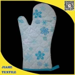 Polyester cotton custom kitchen pot holder oven mitts