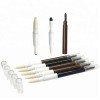 Popular Design Top Quality Multiple Colors 3 In 1 Automatic Eyebrow Pencil OEM With Mascara Brush
