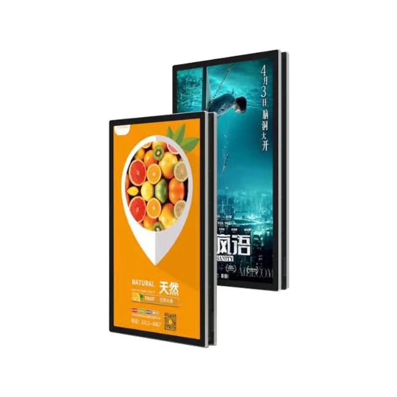 Popular indoor using wall mounted wifi Android internet LCD screen advertiding display