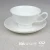 Import Porcelain Tea Cups and Saucers 6oz Coffee Mugs Custom Logo from China