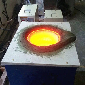 Portable copper ore smelter laboratory induction furnace in mining equipment
