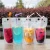 Import Portable Juicy Drink Bags With Straw Upgraded Stand Up Drink Container Plastic Reclosable Zipper Drink Pouches from China
