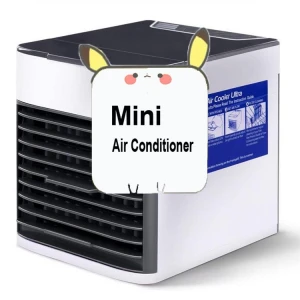 Portable Mini Air Conditioner Airco Purifiers Cooling Cooler USB 3 Gear Speed