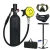 Import Portable Mini Scuba Diving Tank 1L Spare Diving Oxygen Cylinder from China