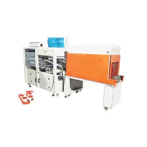Pouch shrink wrap heat tunnel wrapping machine