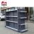 Import Powder coated cold rolled grocery steel shelf used for market fancy black steel frame store display rack shelving from China