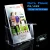 Import Premium Large 4 Tier Magazine Organizer, Brochure Holder, Wall Mount or Counter Top Use Clear Acrylic from China