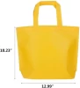 Printed Customized 10 x13 Inch, 9 Colors Eco Friendly heat press non woven bag with Handles