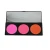 Import Private Label Custom Logo 3 Color Blusher Palette Makeup Blusher Kit 3 Color Magic Eye shadow And Blush With Customized Logo from China