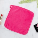 Private label microfiber makeup remover cloth towel