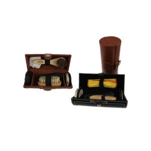 Private Label Shoe Care Kit For nubuck&amp;suede leather in gift box packing