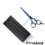 Import Professional barber hair scissors set titanium blue razor edge scissor with case from Pakistan