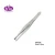 Import professional eyebrow tweezers stainless steel slant half gold plated tweezers from China