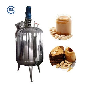 Professional Factory Supply Automatic Industrial Peanut Butter Making Machine / Peanut Butter Production Line