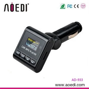 Professional Production Direct Manufacturer car lighter mp3 player usb charger ,car radio fm converter AD-933