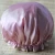 Import Promotional Cheap Personalized Shower Caps Solid Color Fancy Unique Large Shower Cap Hair Cover Bath Cap from China