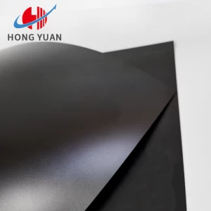PVC plastic new material PVC matte black plastic sheets double side with matte