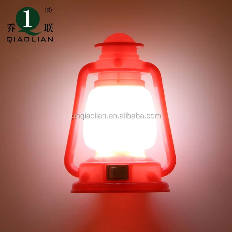 Qiaolian Low Voltage 110v-250v Nachtlicht 1W Night Light eco-friendly Material Lantern Shape Switch Nightlight Decor bedroom