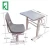 Import QJX1103 height adjustable school desk student desk and chair school furniture from China