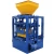 Import QTF4-24 hot selling semi automatic concrete block machine for small business at home from China